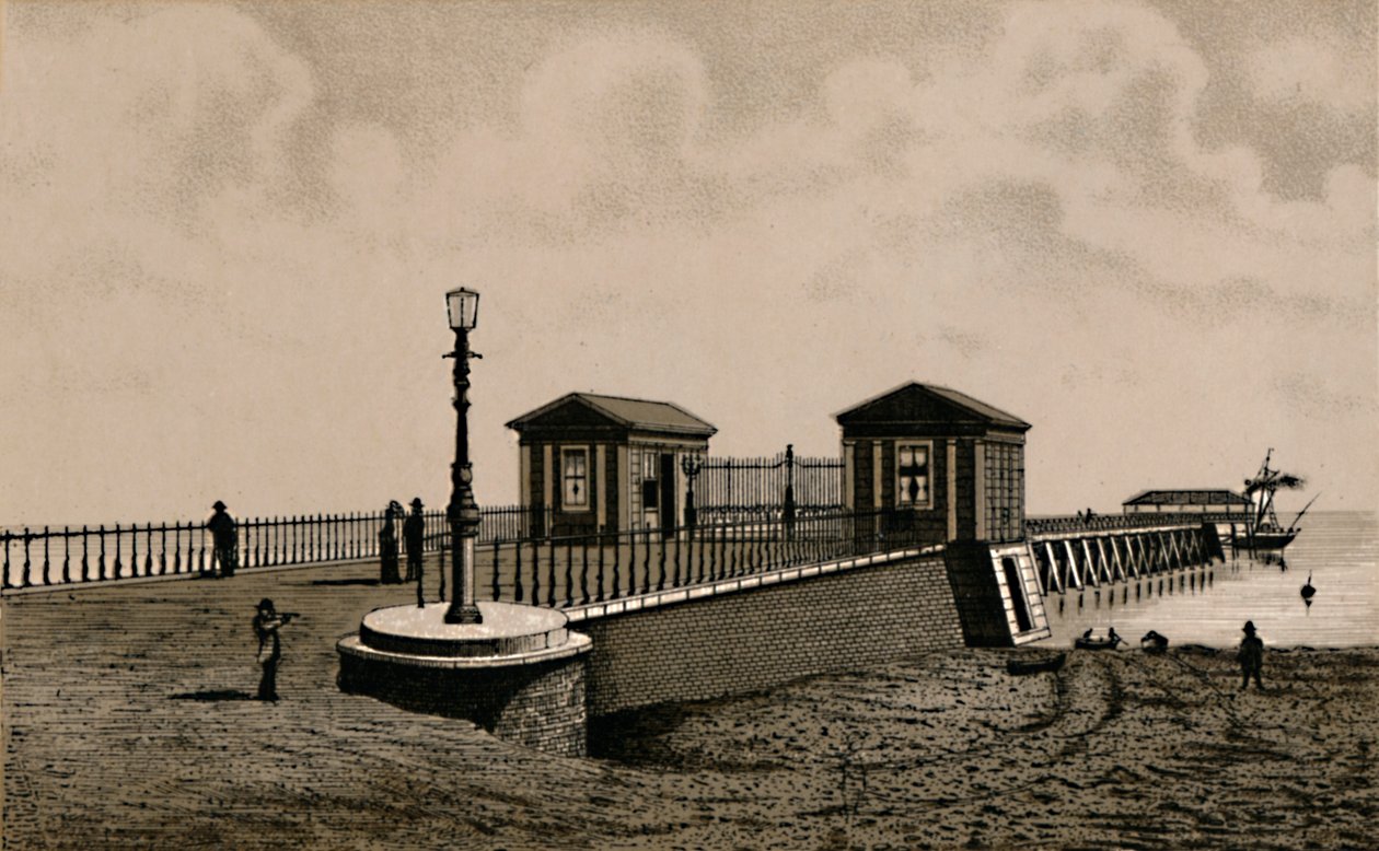 Muelle de Britannia, c. 1880 de Unbekannt