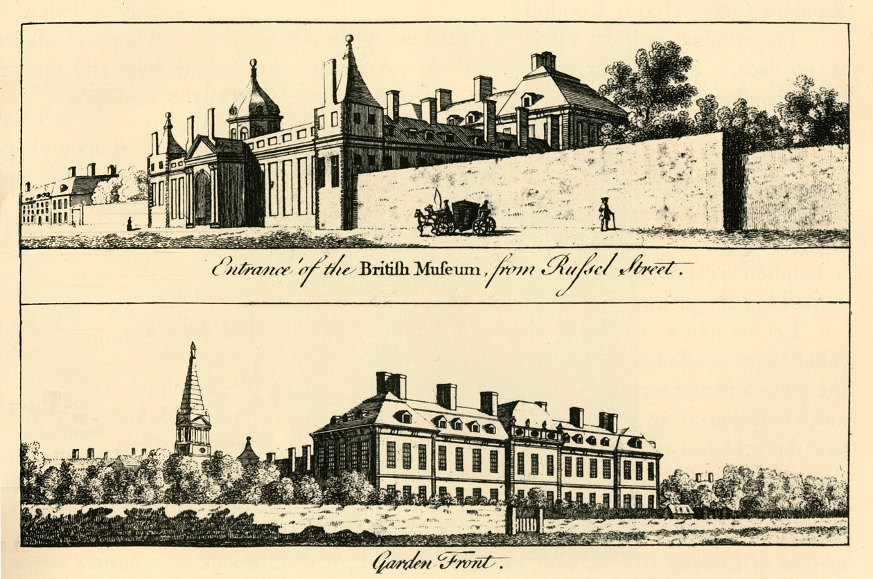 Museo Británico, c. 1753-1810, 1925 de Unbekannt