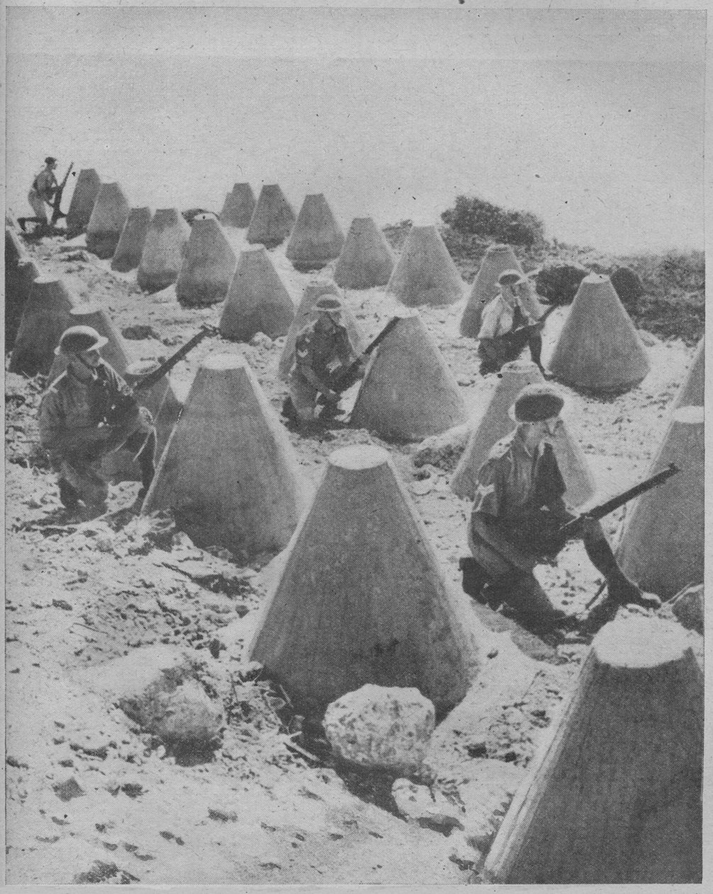Tropas británicas en Siria, 1941 de Unbekannt