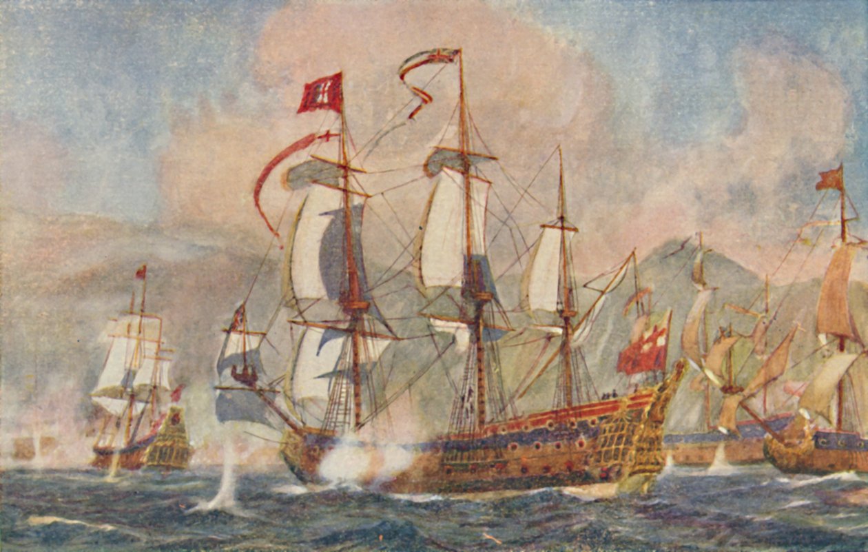 Buque de guerra británico del siglo XVII, 1924 de Unbekannt