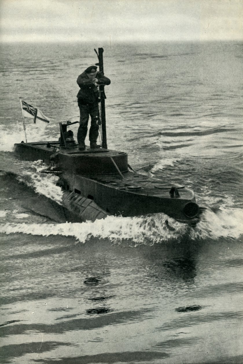 Submarino enano británico X-Craft, Segunda Guerra Mundial, 1945 de Unbekannt