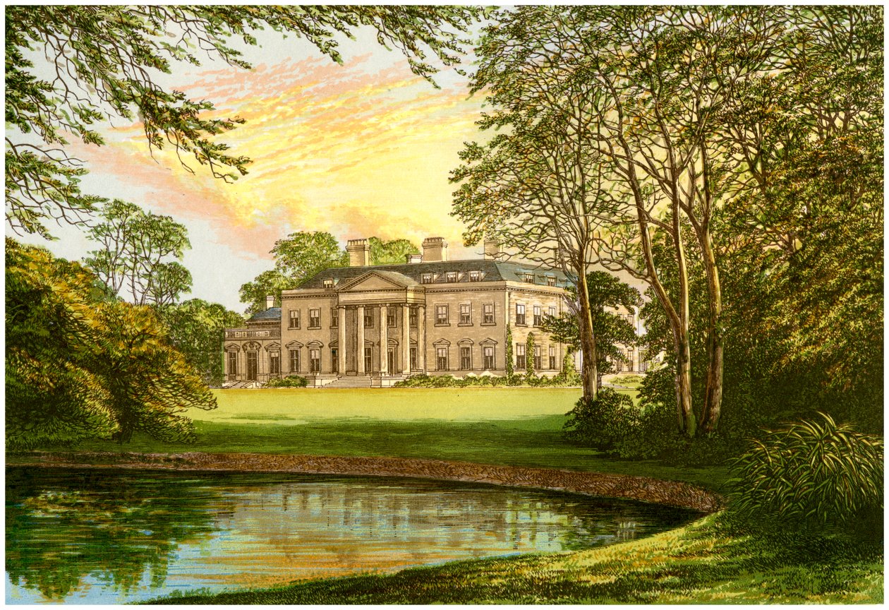 Broadlands, Hampshire, hogar de la familia Cowper-Temple, c. 1880 de Unbekannt