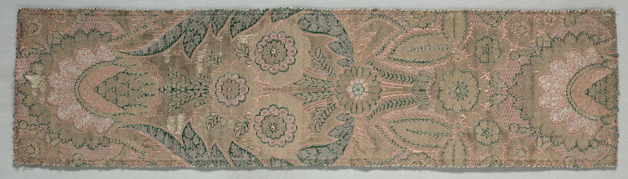 Textil de brocado de Unbekannt