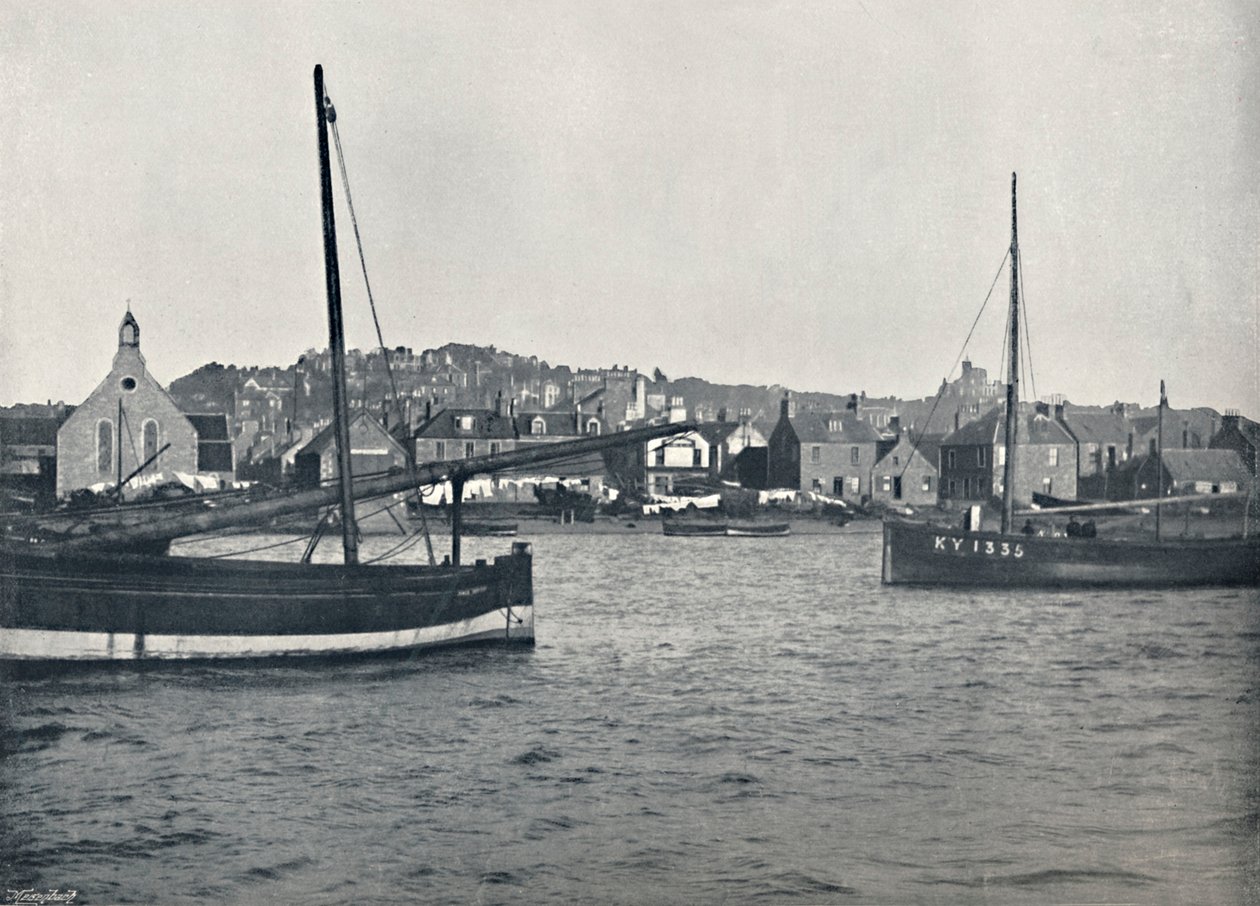 Broughty Ferry - Vista desde el río, 1895 de Unbekannt