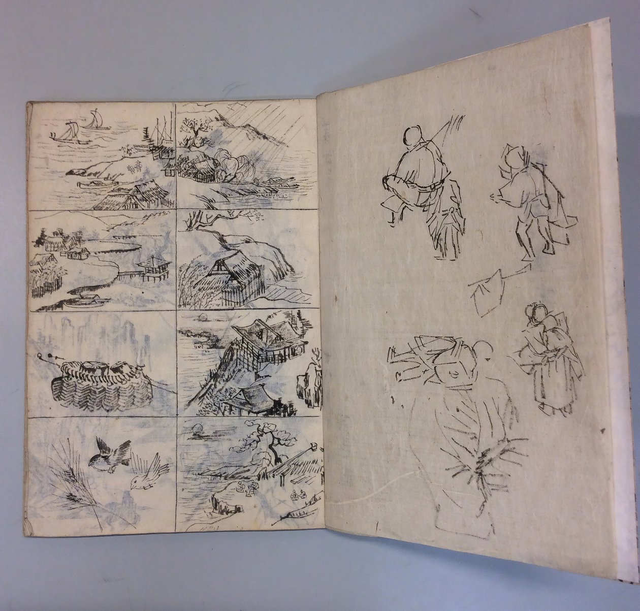 Dibujos con Pincel y Tinta después de la Vida y Pinturas, 1895 de Unbekannt