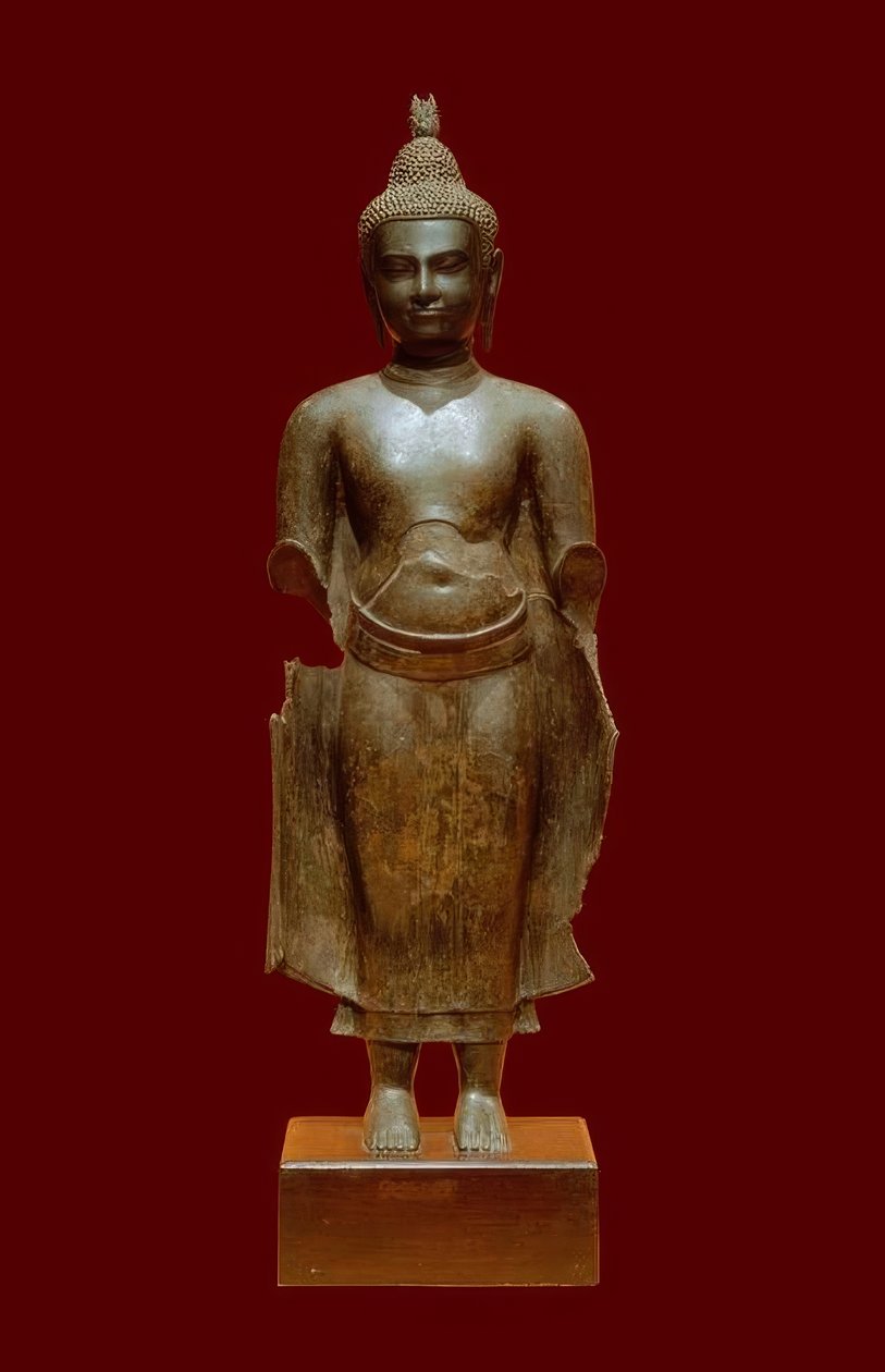 Buda arte jemer, Camboya, siglo XIV de Unbekannt