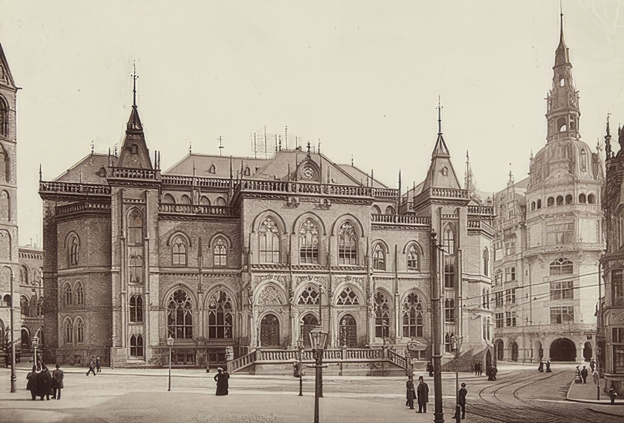 Edificio de la bolsa en Bremen de Unbekannt