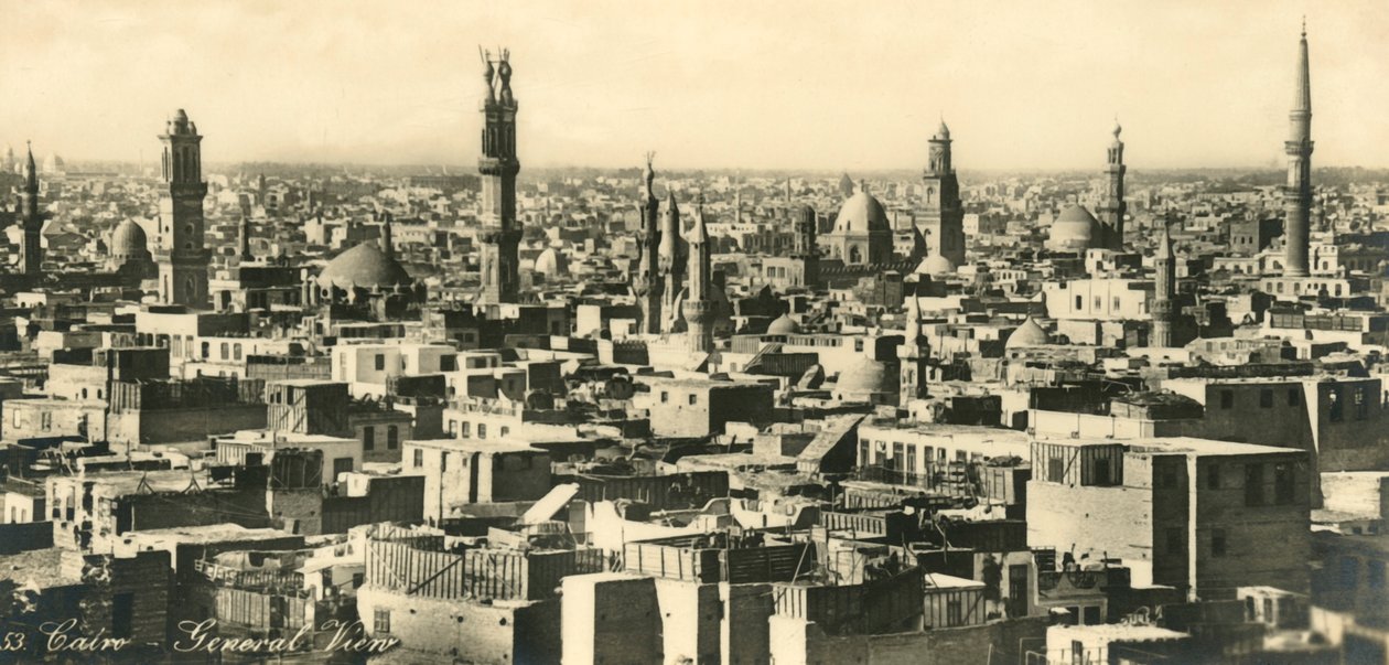 El Cairo - Vista general, c1918-c1939 de Unbekannt