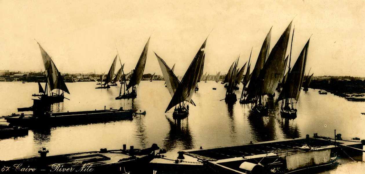 El Cairo - Río Nilo, c. 1918-c. 1939 de Unbekannt