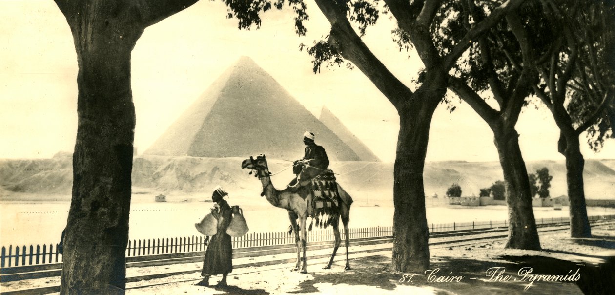 El Cairo - Las Pirámides, c1918-c1939 de Unbekannt