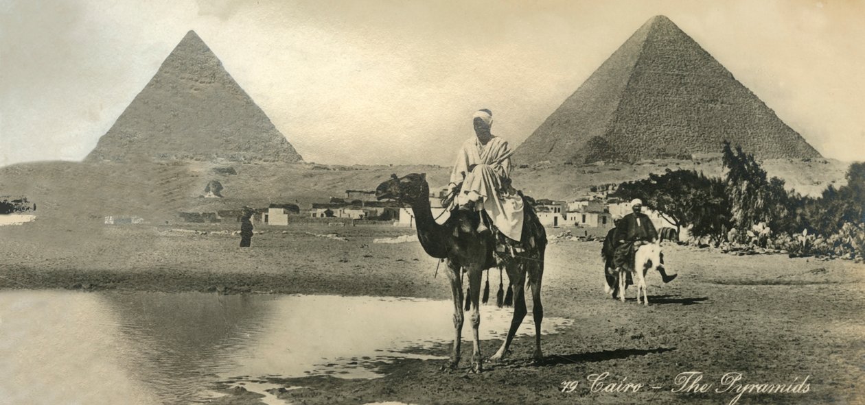 El Cairo: Las Pirámides, c1918-c1939 de Unbekannt