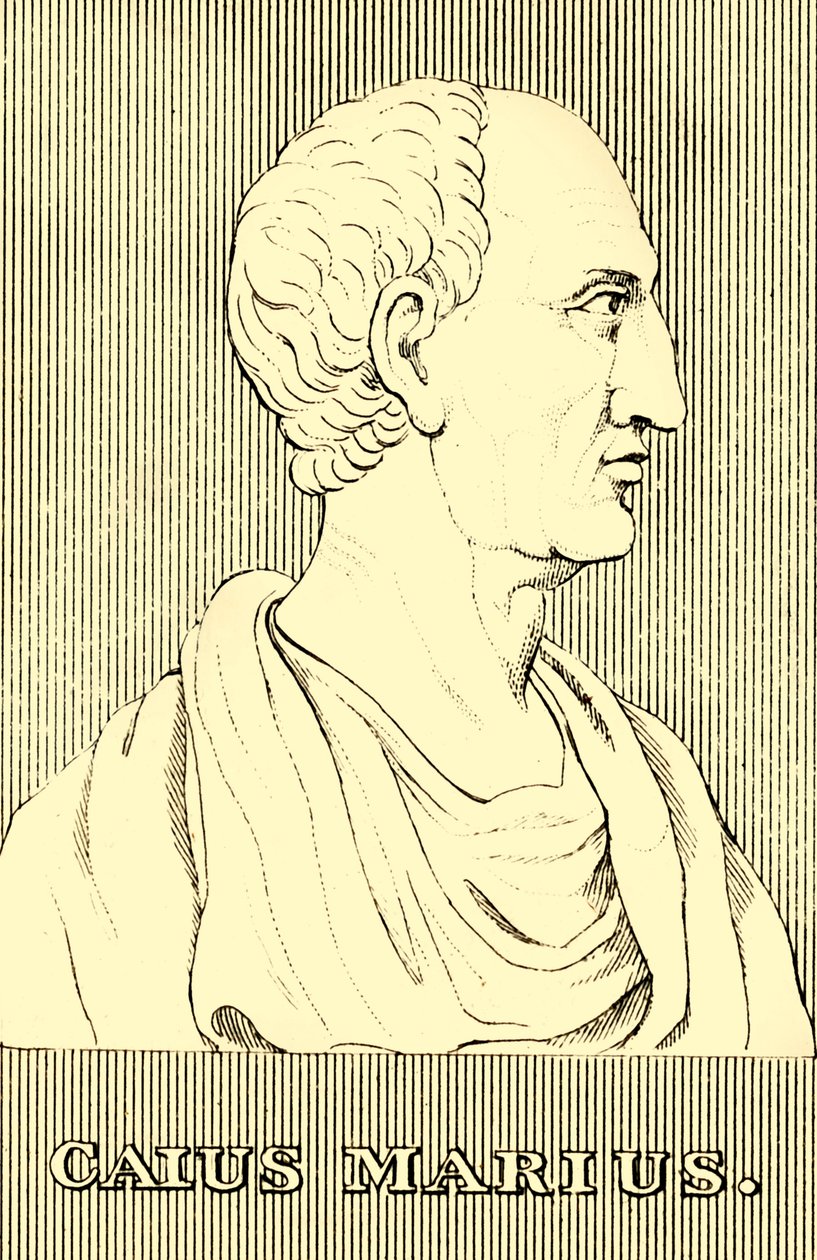 Cayo Mario, 157 a.C.- 86 a.C., 1830 de Unbekannt