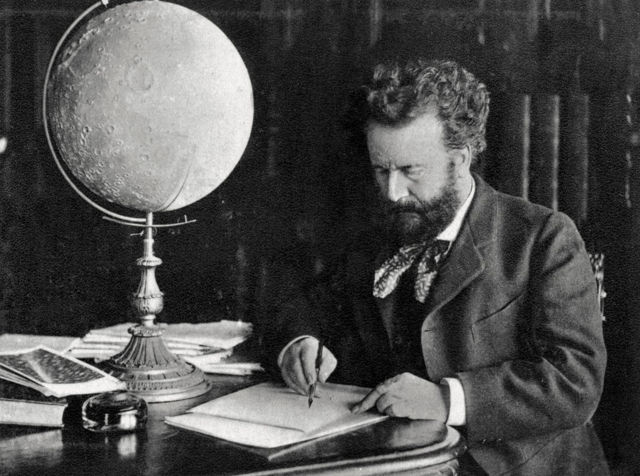 Camille Flammarion, astrónomo y autor francés de Unbekannt