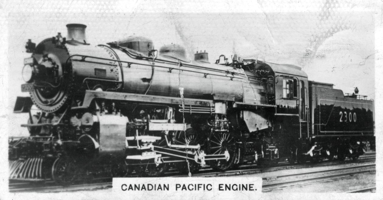Locomotora de pasajeros de Canadian Pacific, Canadá, c. 1920s de Unbekannt