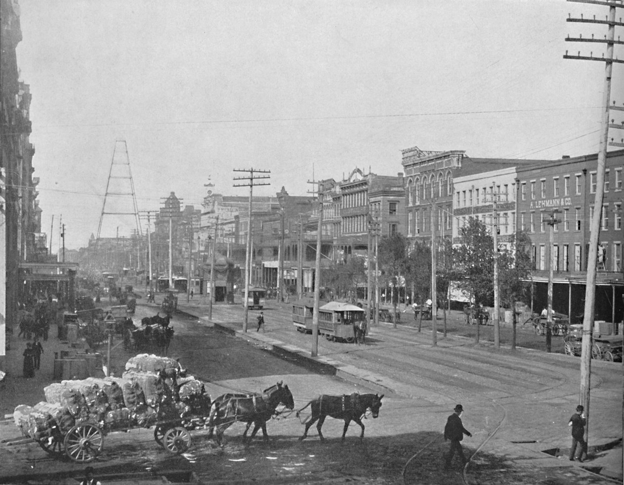 Calle Canal, Nueva Orleans, Luisiana, c1897 de Unbekannt