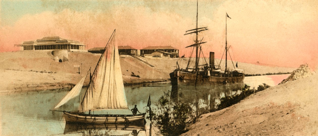 Canal de Suez - Chantier VI, c1918-c1939 de Unbekannt