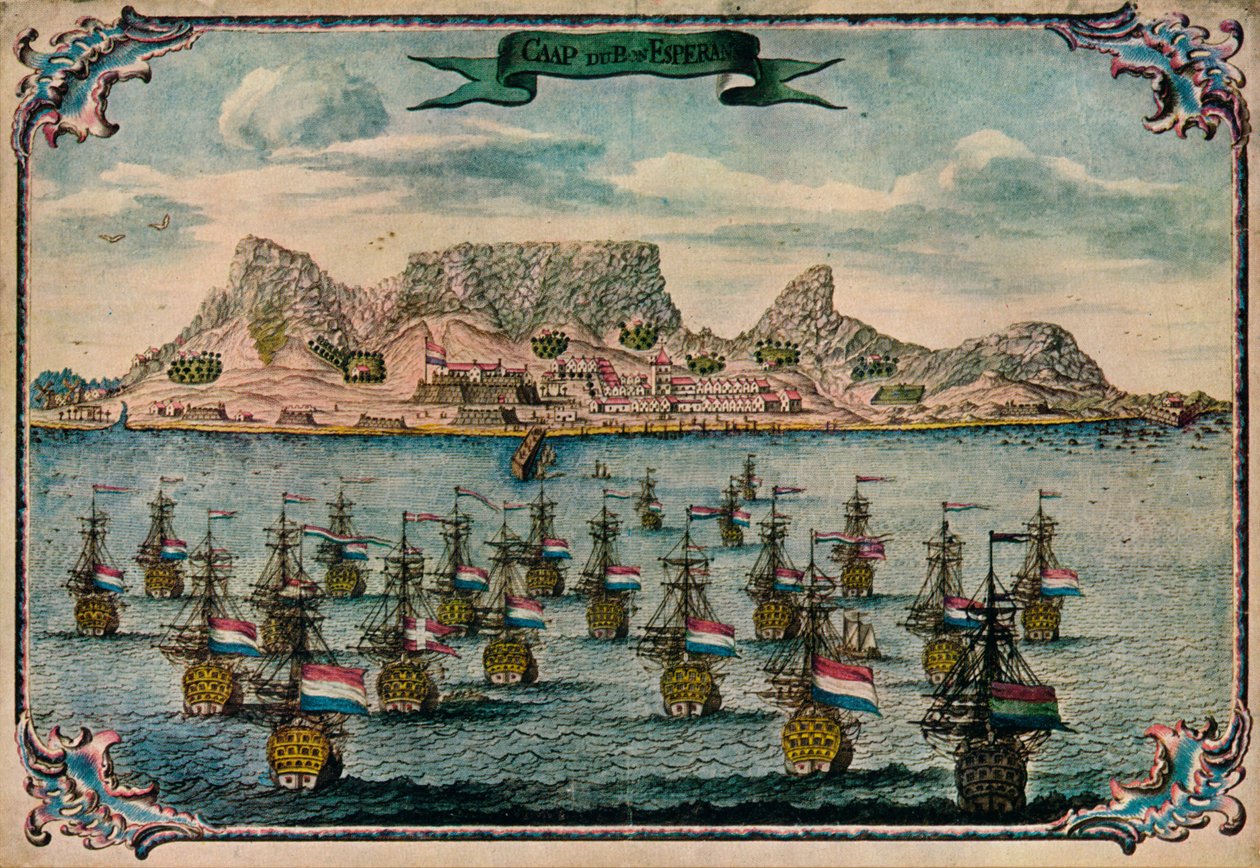Ciudad del Cabo, c1680 de Unbekannt