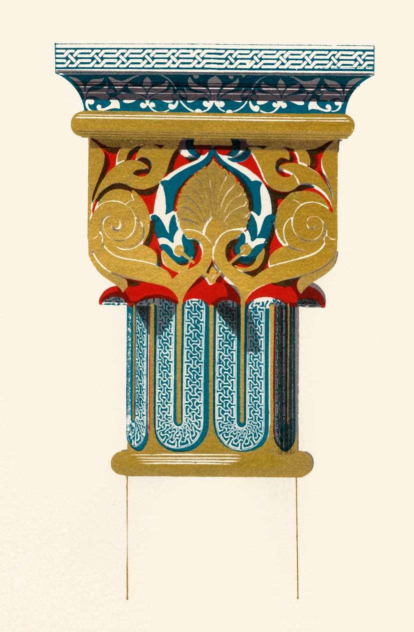 Capitel de Columnas, Patio de los Leones, 1907 de Unbekannt
