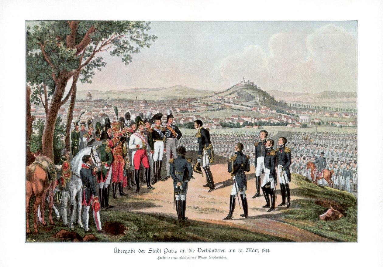 Capitulación de París, 31 de marzo de 1814, 1900 de Unbekannt