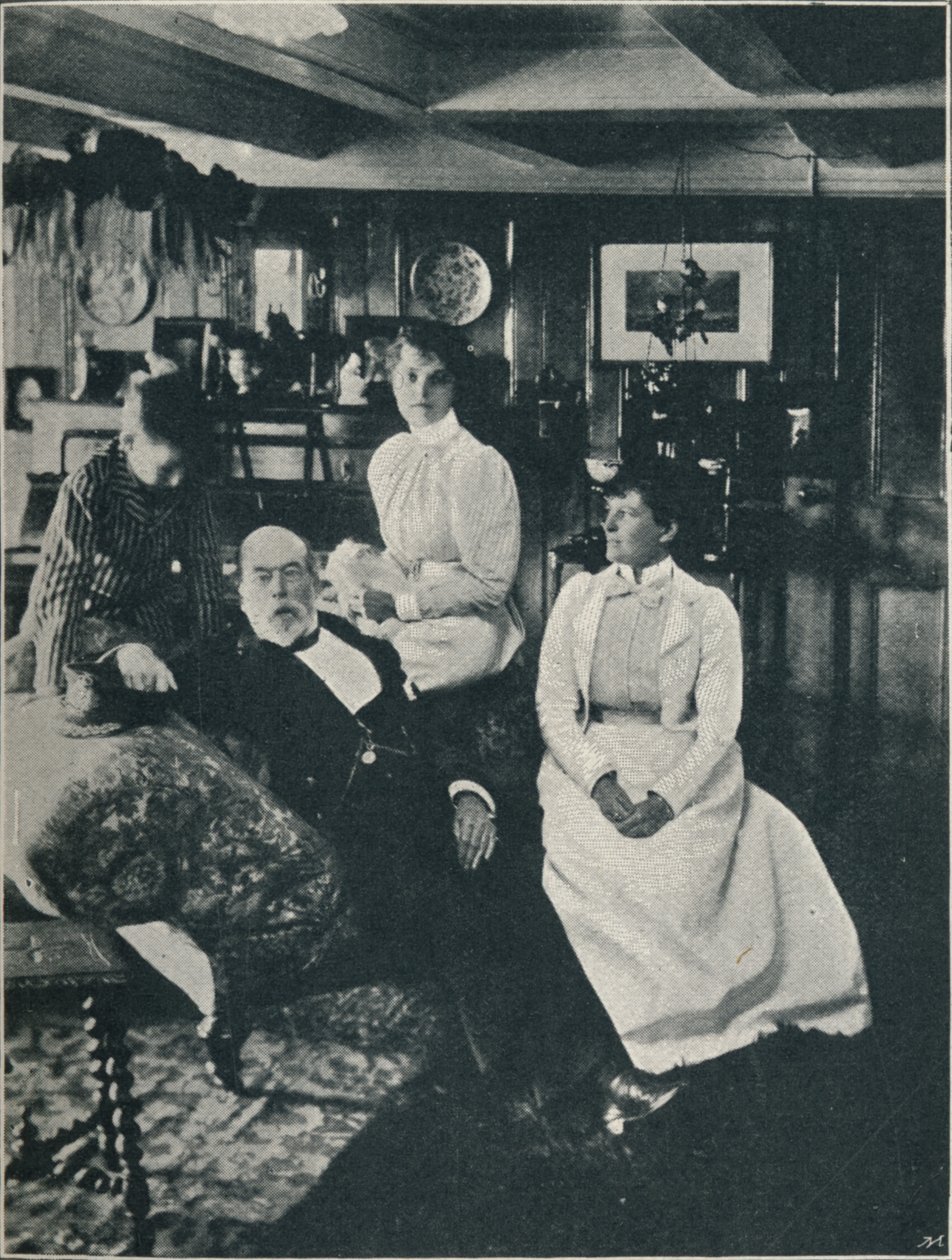 Capitán Bourchier, su hija y su nieta, c1900 de Unbekannt