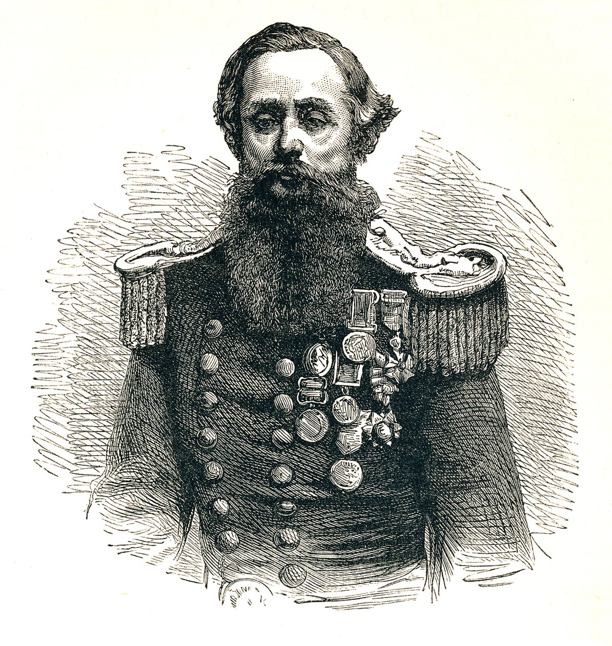 Capitán Cowper Phipps Coles, 1819-1870, capitán naval e inventor inglés, 1893 de Unbekannt