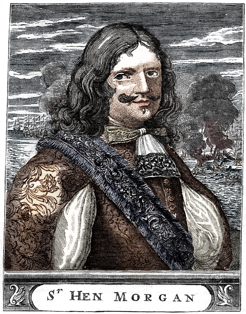 Capitán Morgan, bucanero del siglo XVII, c1880 de Unbekannt