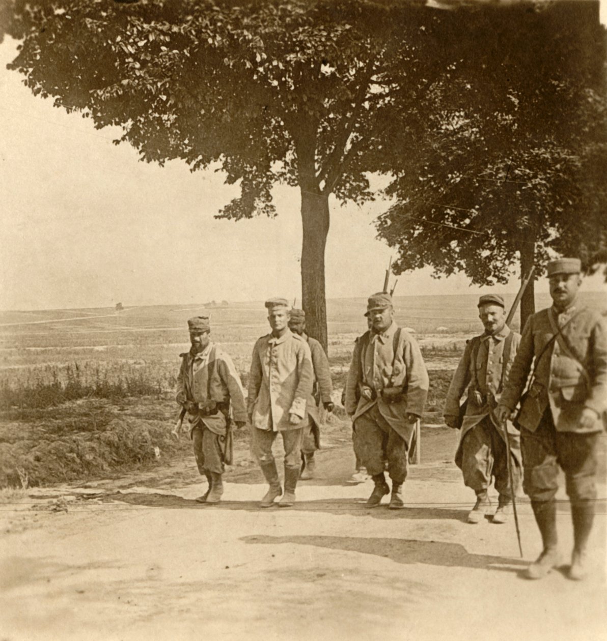 Francotirador alemán capturado, Champagne, norte de Francia, c1914-c1918 de Unbekannt