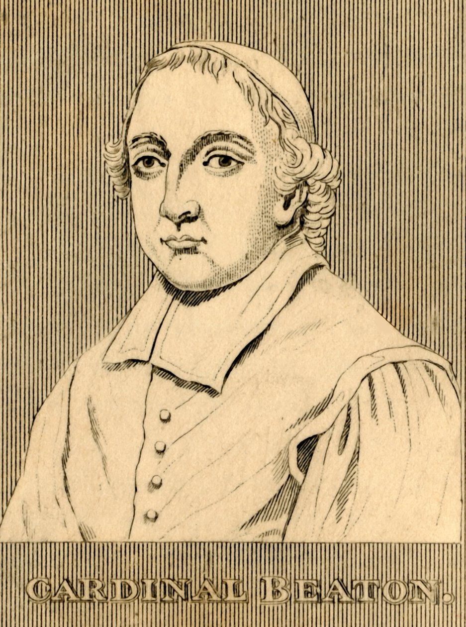 Cardenal Beaton, 1494-1546, 1830 de Unbekannt