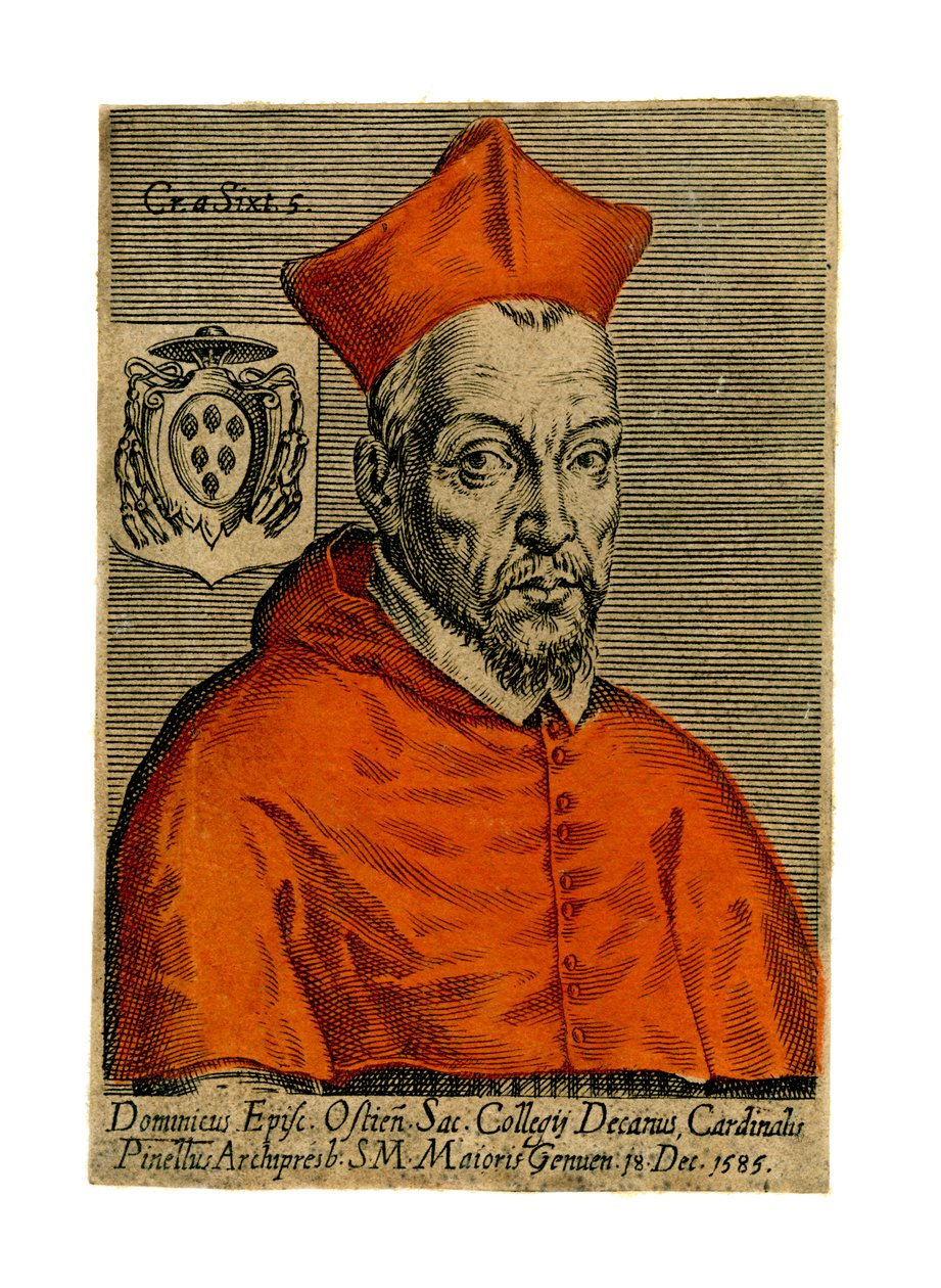 Cardenal Pinette, 1585 de Unbekannt