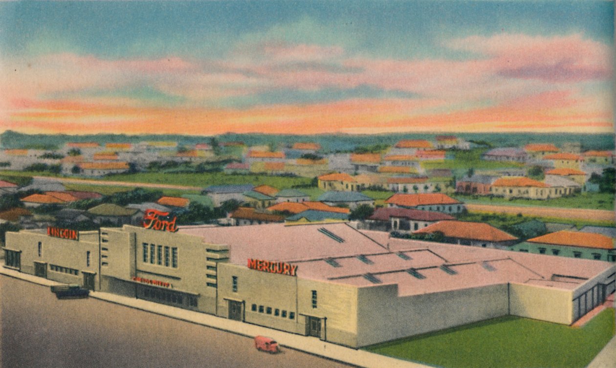 Edificio Carlos Dieppa, Ford, Mercury, Lincoln Service, Barranquilla, c1940s de Unbekannt