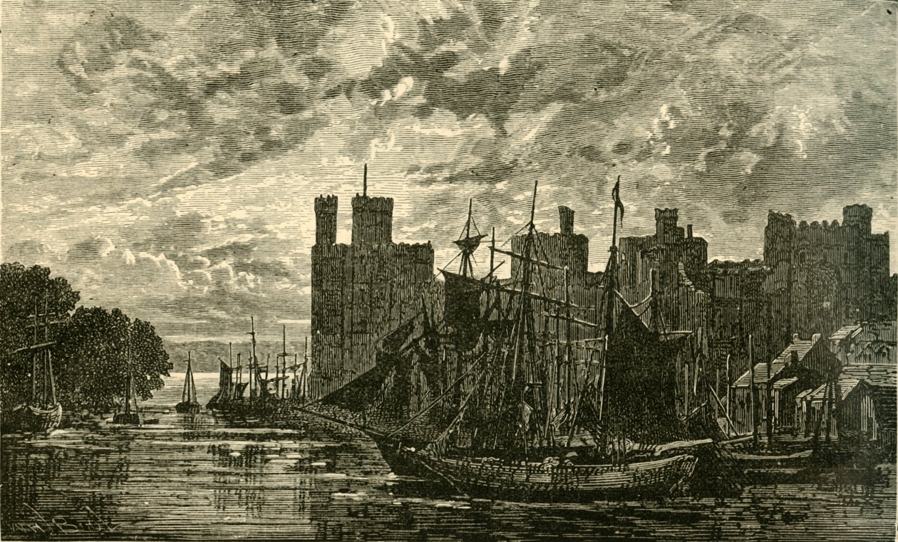 Castillo de Carnarvon, 1898 de Unbekannt