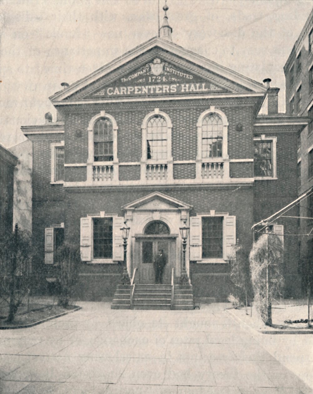 Carpenters Hall, Filadelfia, 1904 de Unbekannt
