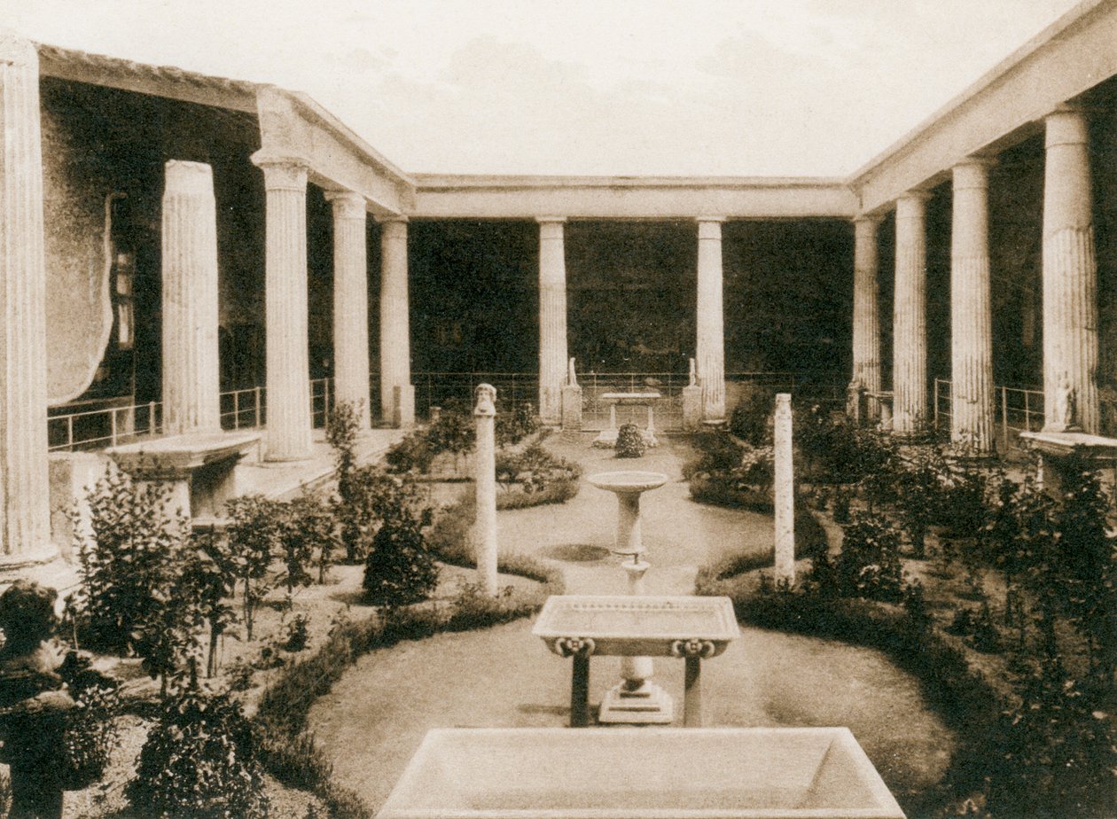 Casa dei Vettii, Pompeya, Italia, c. 1900s de Unbekannt