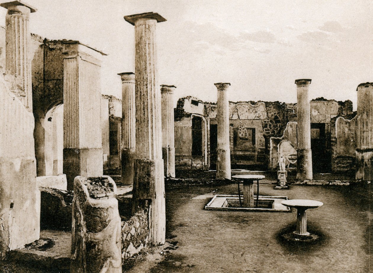 Casa de Marco Olconio, Pompeya, Italia, c1900s de Unbekannt