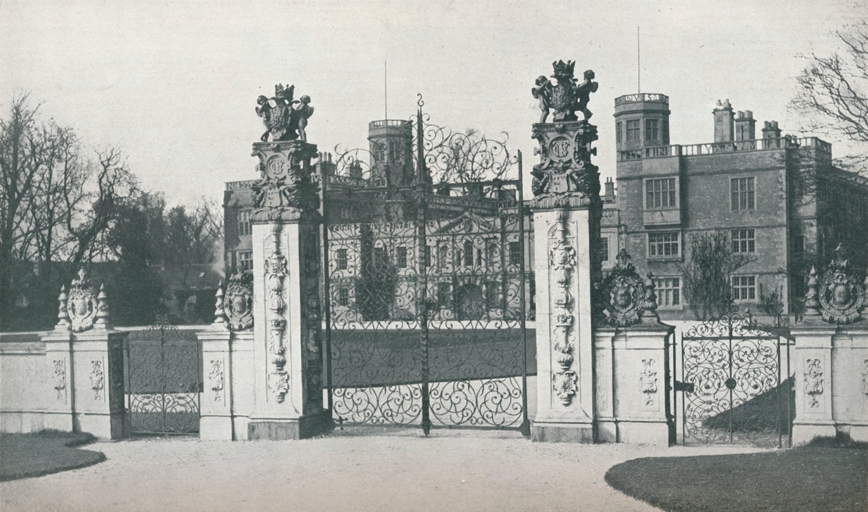 Castillo Ashby, Northants, c1915 de Unbekannt