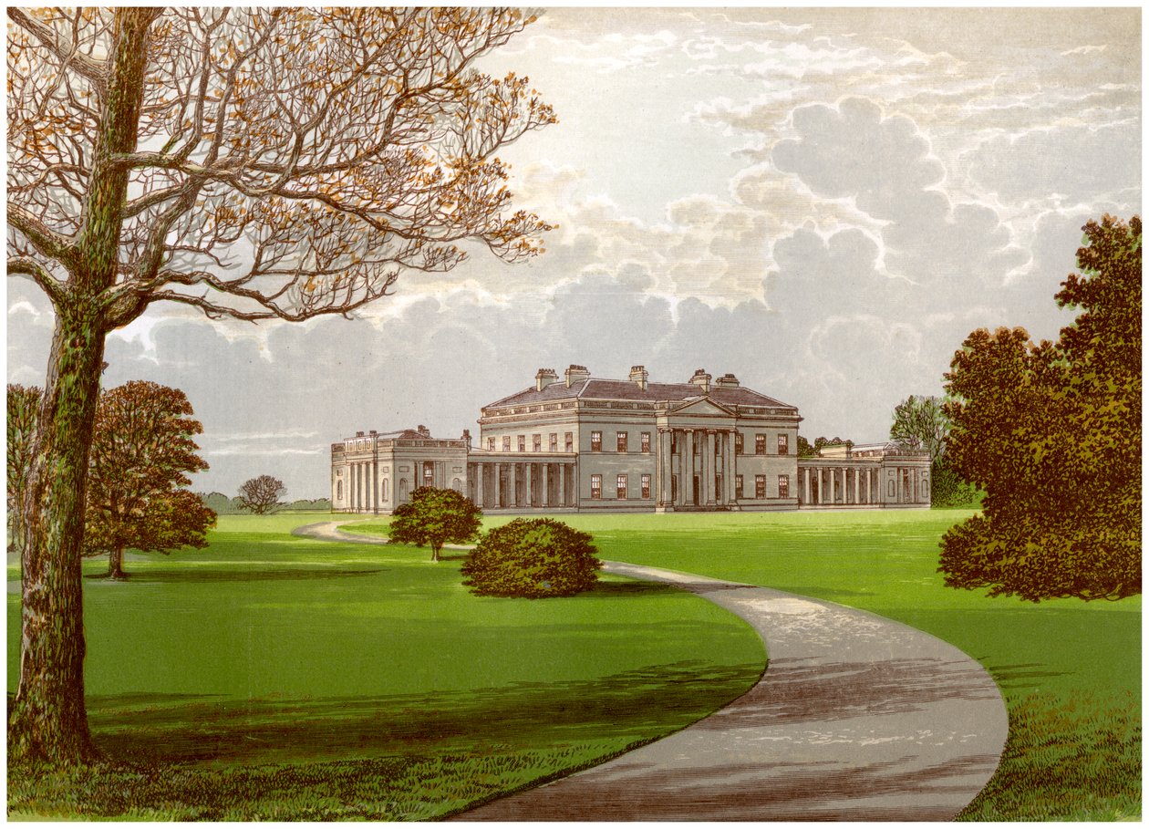 Castle Coole, Enniskillen, Condado de Fermanagh, hogar del Conde de Belmore de Unbekannt
