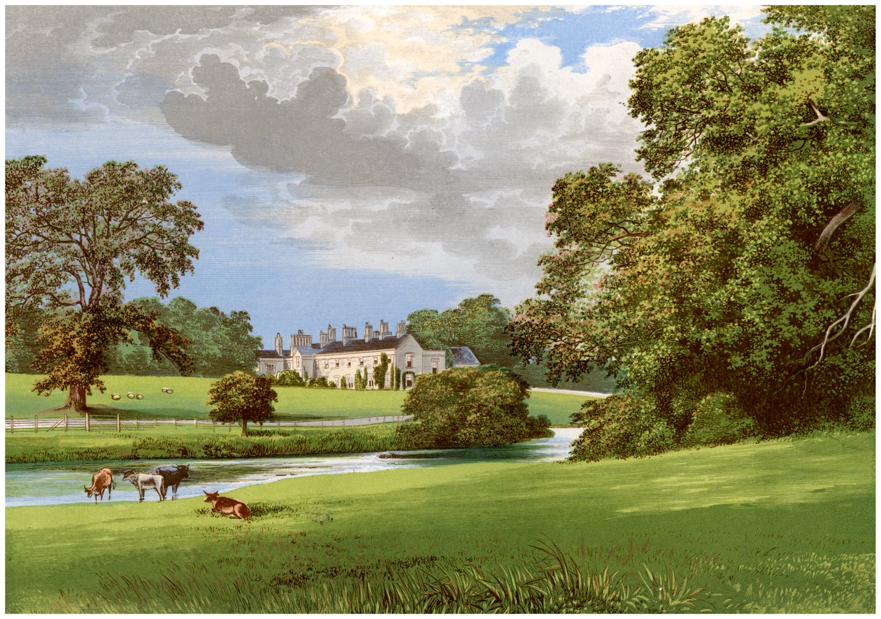 Castillo MacGarrett, Condado de Mayo, Irlanda, hogar de Lord Oranmore, c1880 de Unbekannt