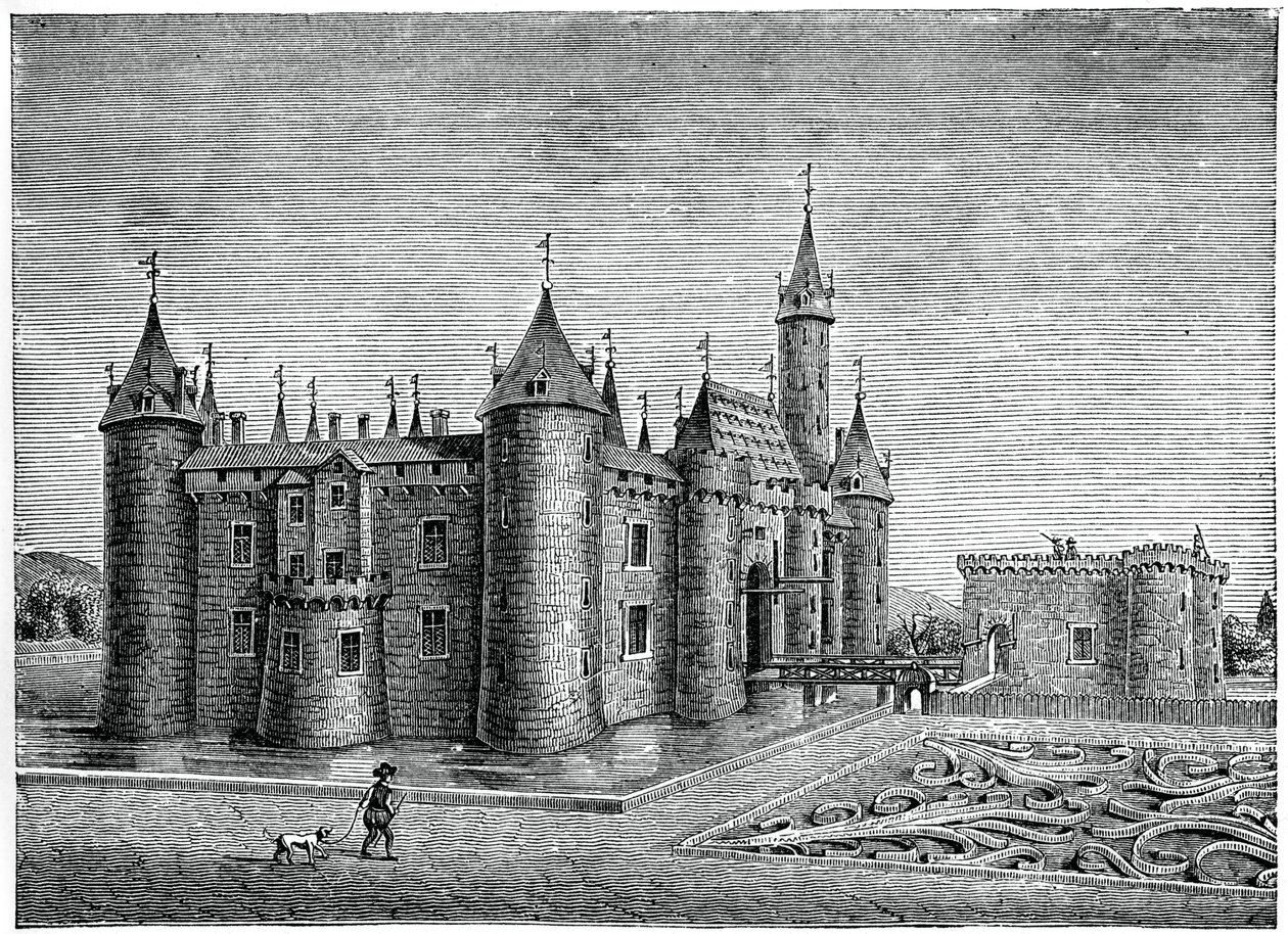 Castillo de Marcoussis, cerca de Rambouillet, siglo XVII, 1870 de Unbekannt