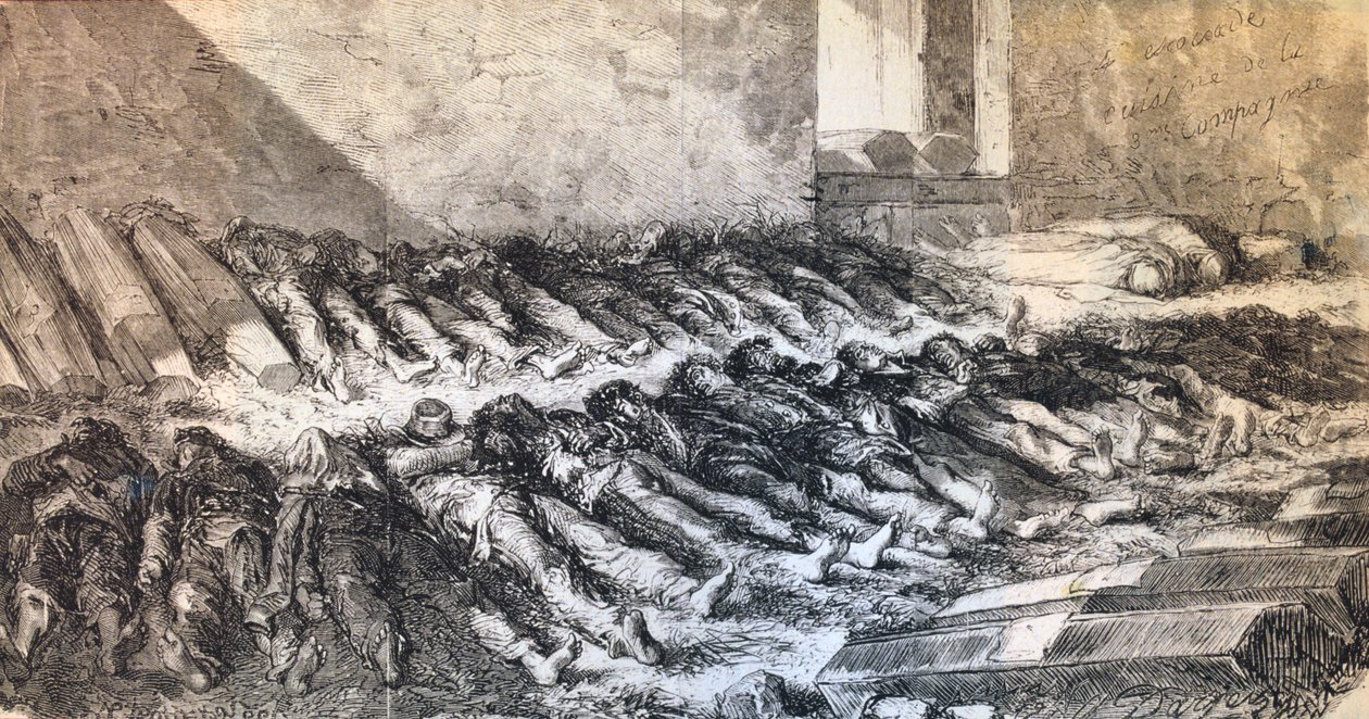 Víctimas de la Comuna de París, 1871 de Unbekannt