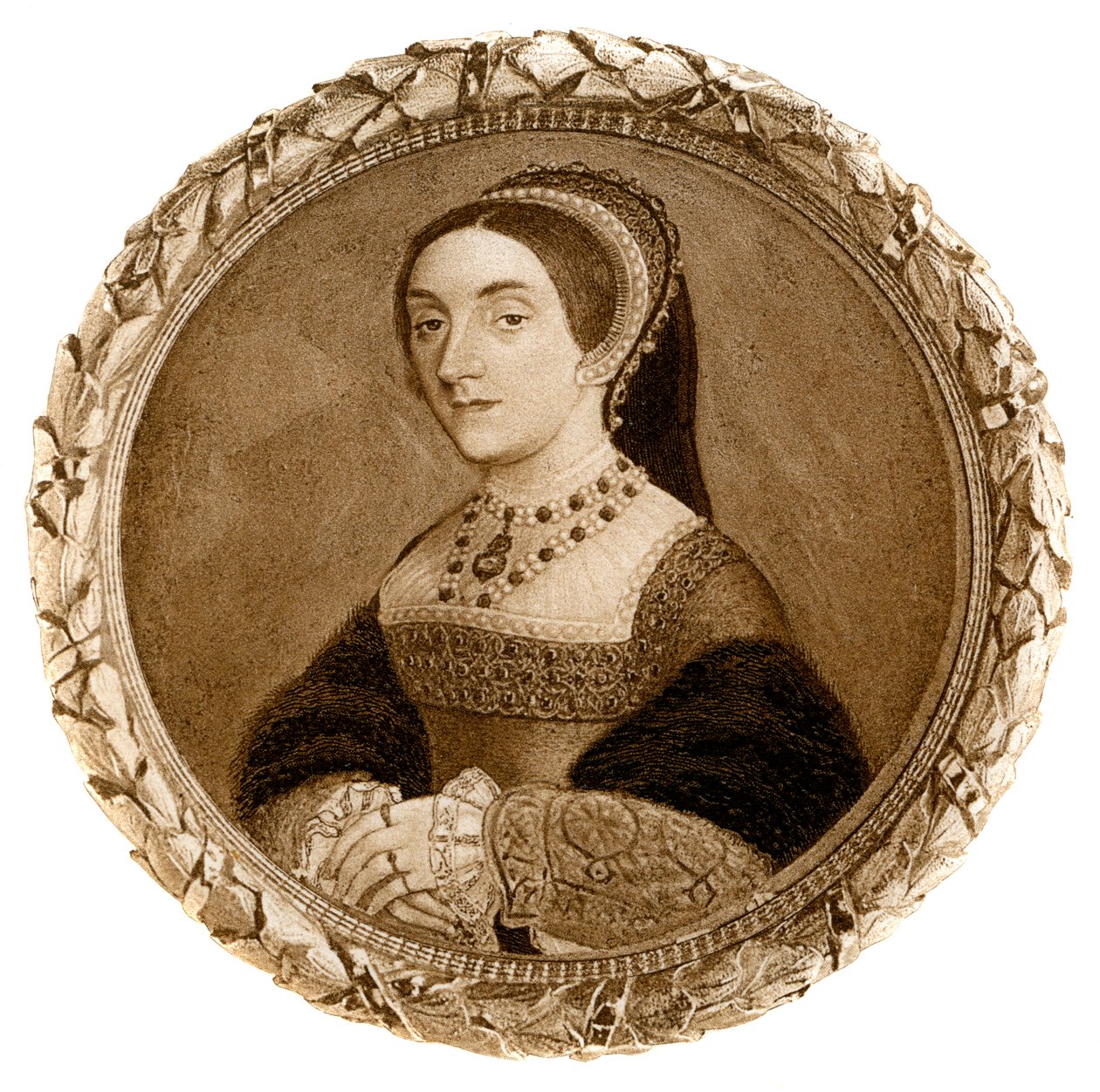 Catalina Howard, quinta esposa y reina de Enrique VIII, 1902 de Unbekannt