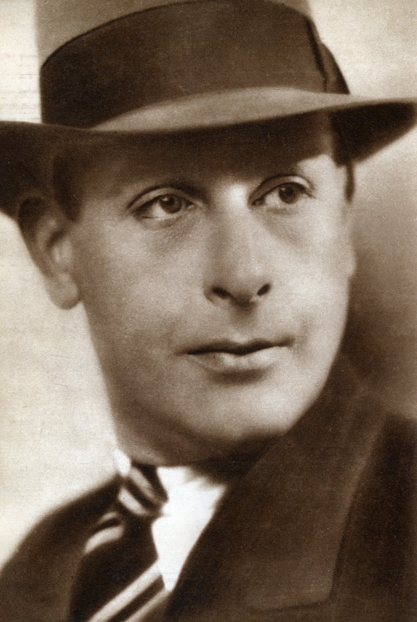 Cedric Hardwicke, actor inglés, 1933 de Unbekannt