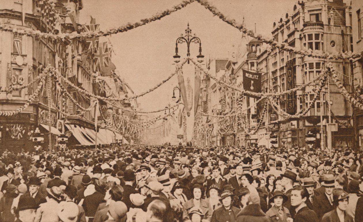 Celebraciones por el Jubileo de Plata del Rey Jorge V, Londres, 1935 de Unbekannt