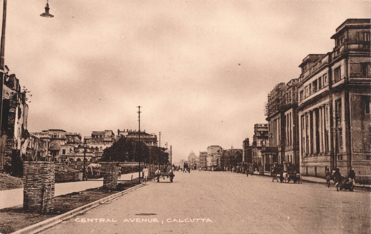 Avenida Central, Calcuta, c. 1900 de Unbekannt