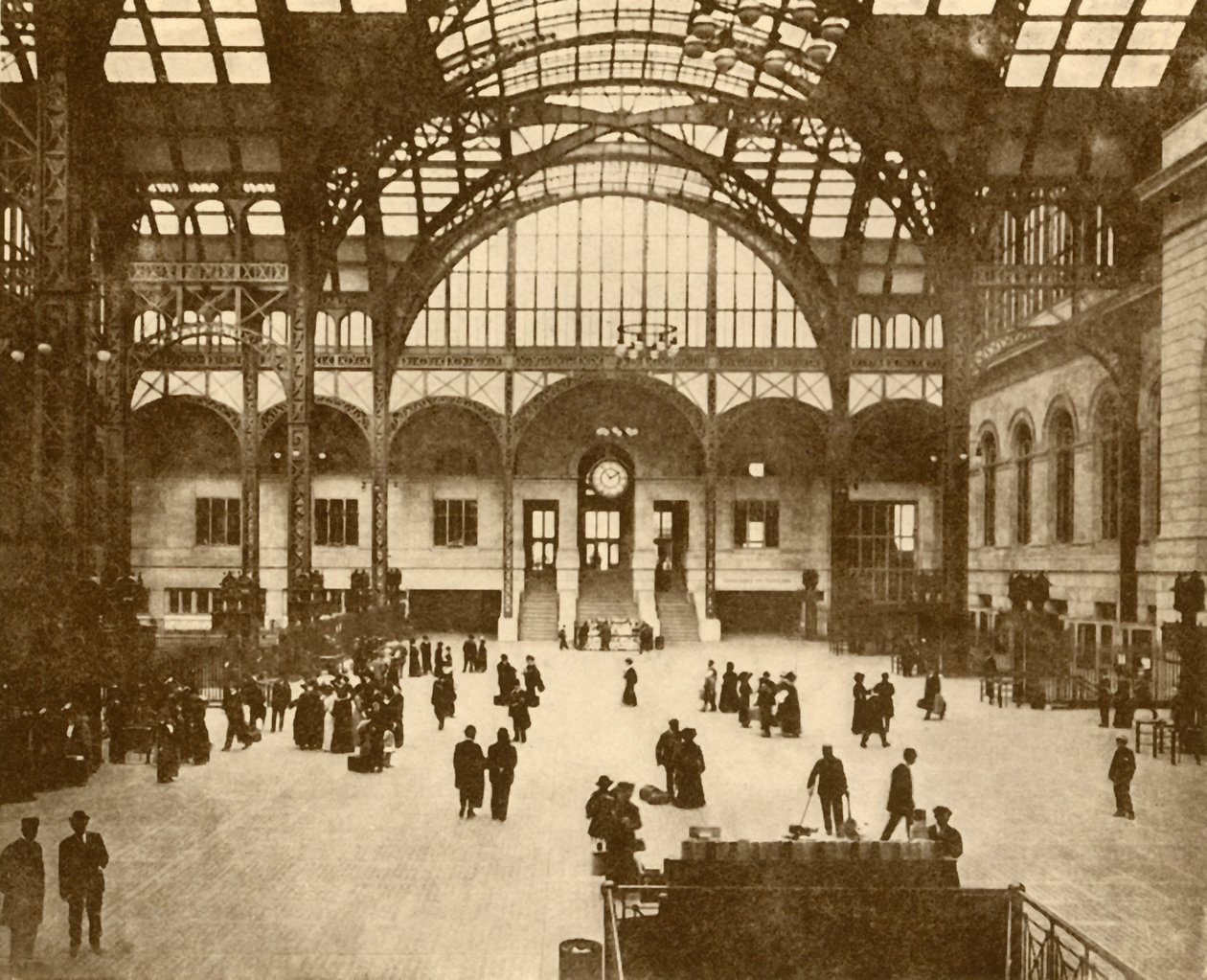 Sala Central, Estación de Pensilvania, Compañía de Ferrocarriles de Pensilvania de Unbekannt