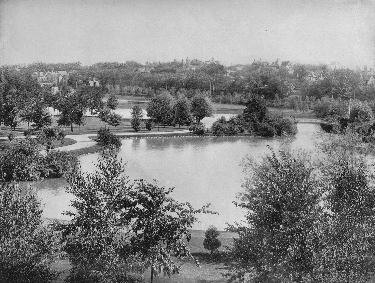 Central Park, Minneapolis, c. 1897 de Unbekannt