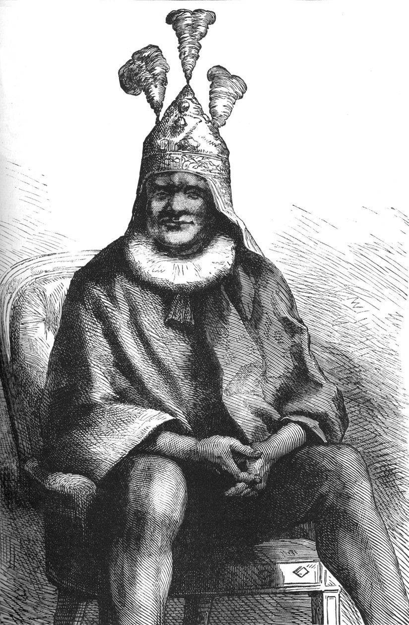 Cetewayo, rey de los zulúes, c. 1880 de Unbekannt
