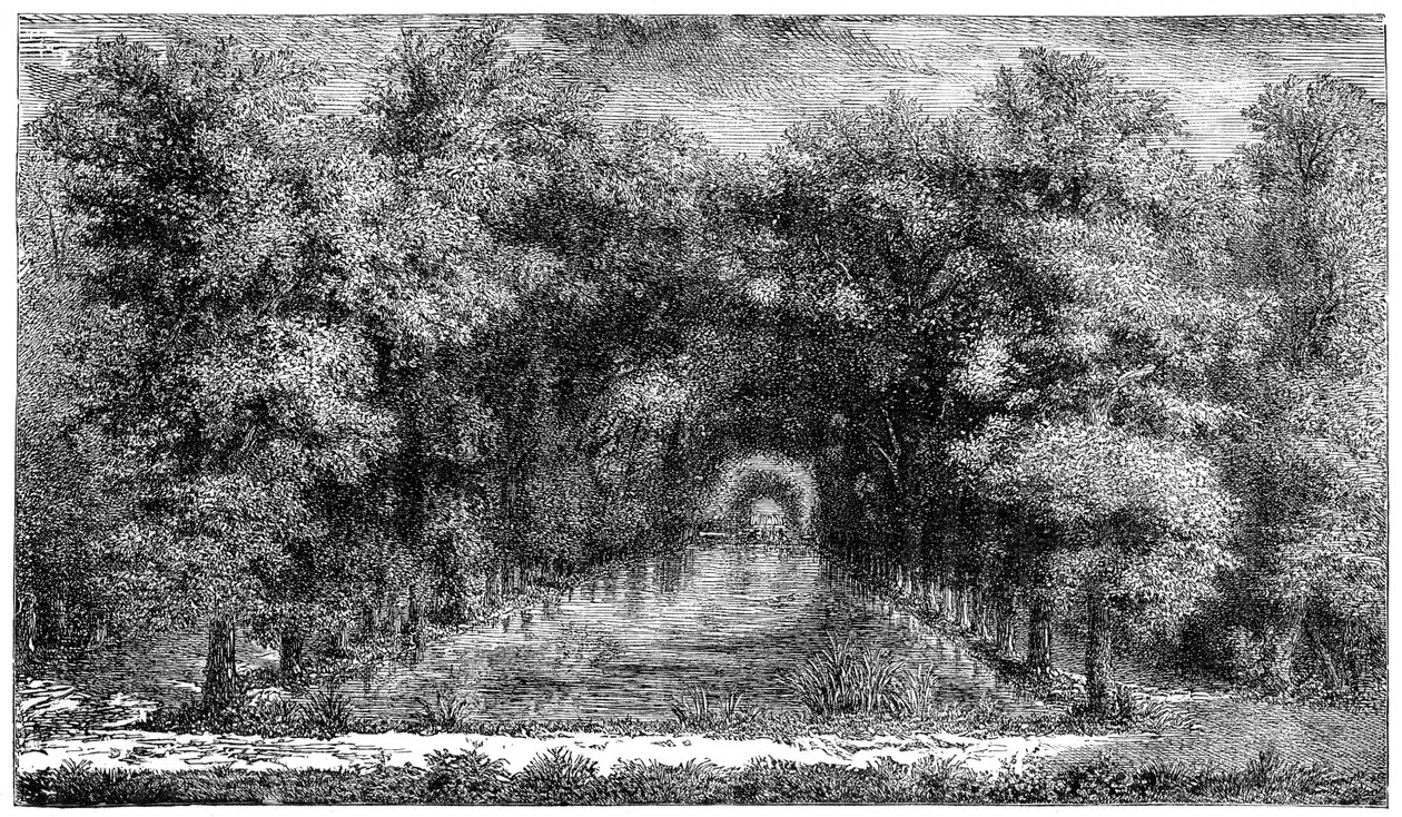 Parque de Chantilly, París, Francia, 1885 de Unbekannt