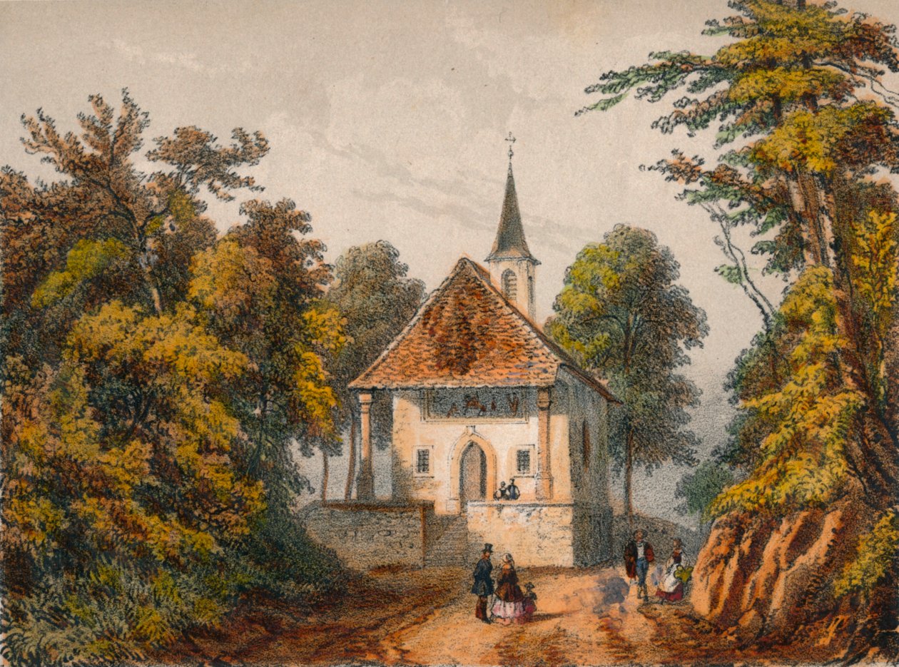 Capilla de Guillermo Tell, Küssnacht, mediados del siglo XIX de Unbekannt