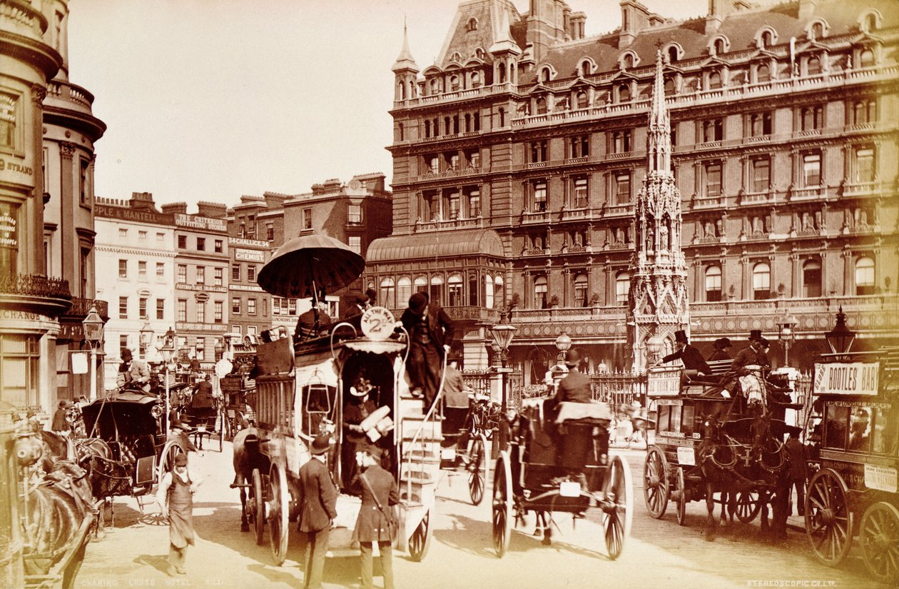 Charing Cross, Londres, c. 1900 de Unbekannt