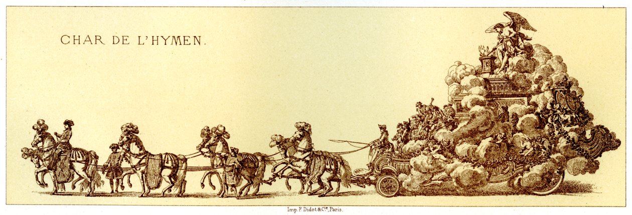 Carro del Himeneo, 1885 de Unbekannt